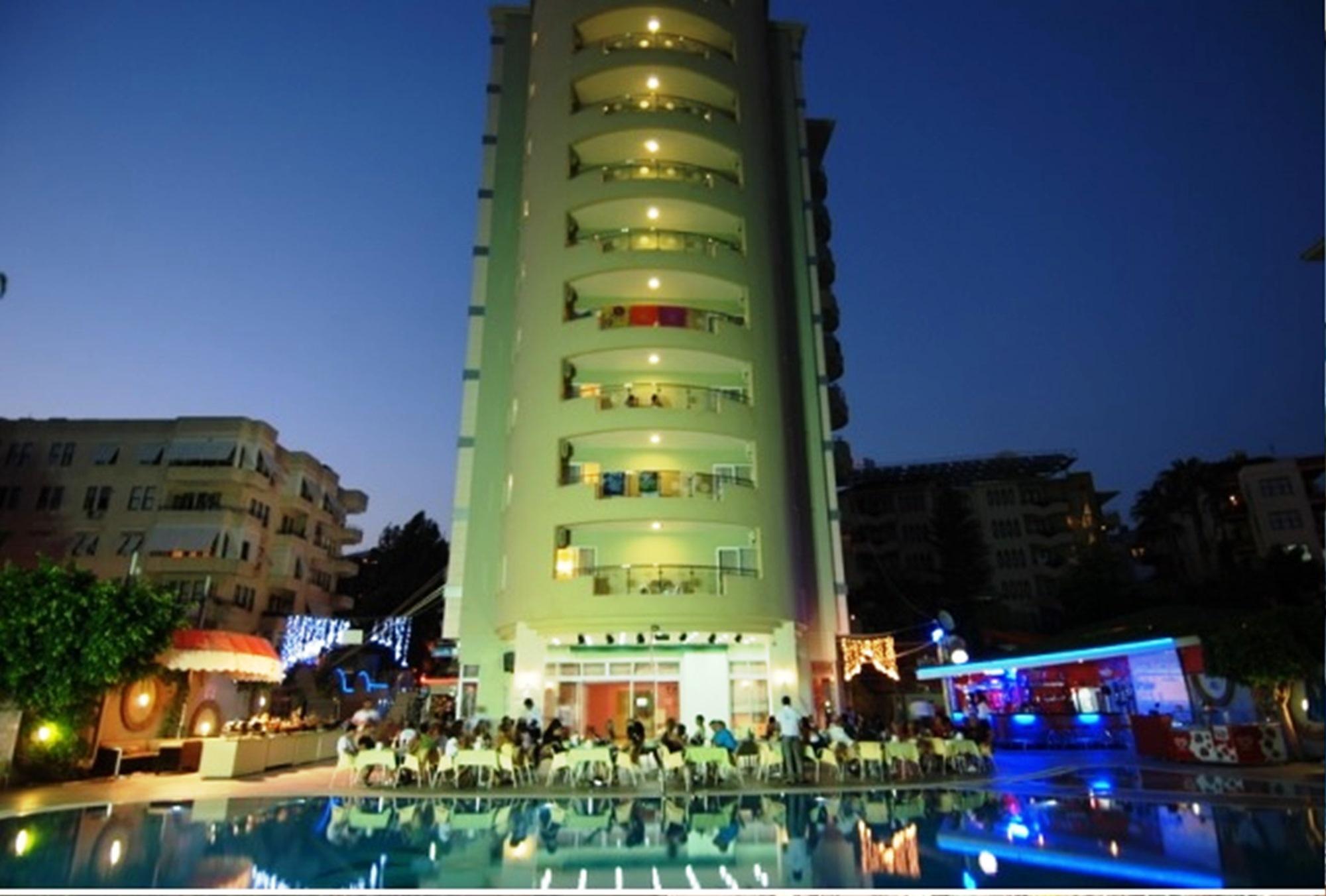 אלאניה Okan Tower Apart Hotel מראה חיצוני תמונה