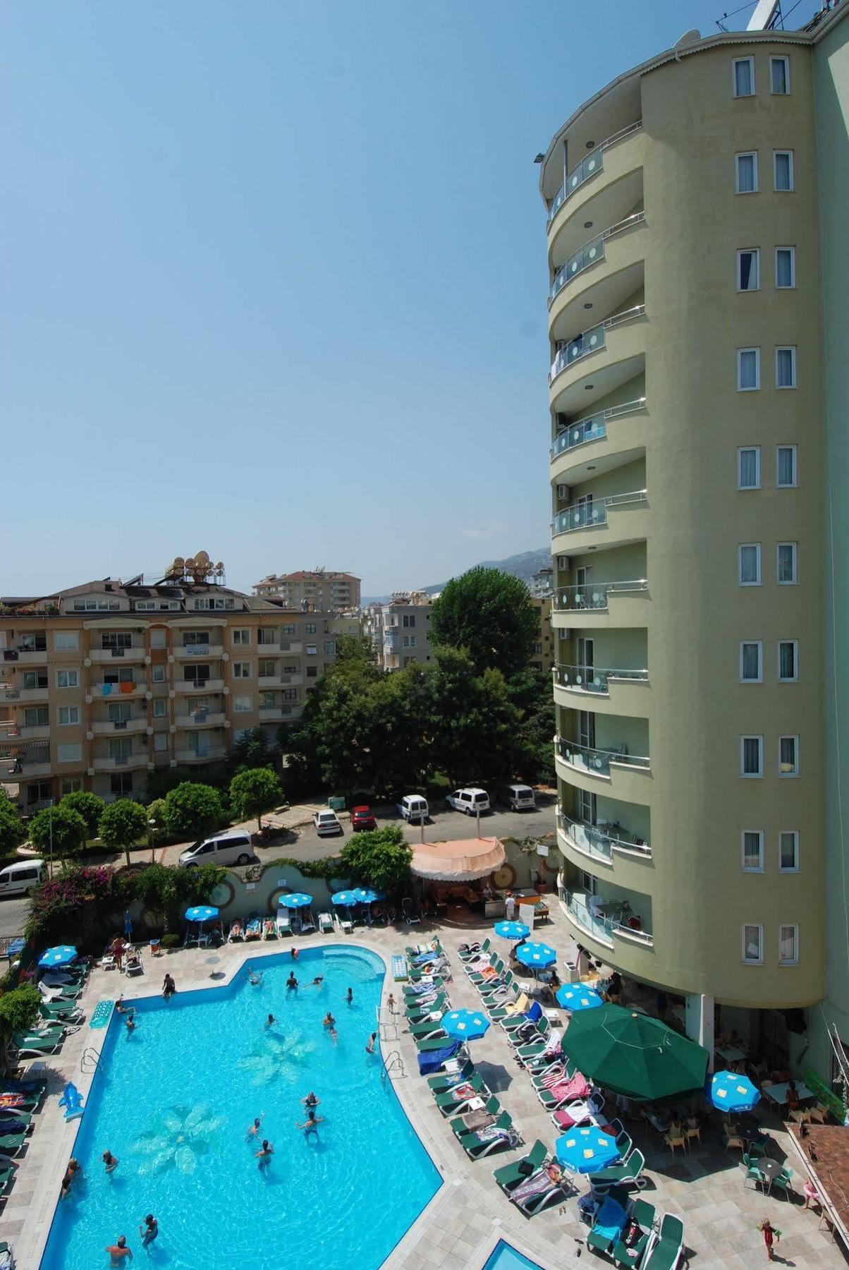 אלאניה Okan Tower Apart Hotel מראה חיצוני תמונה