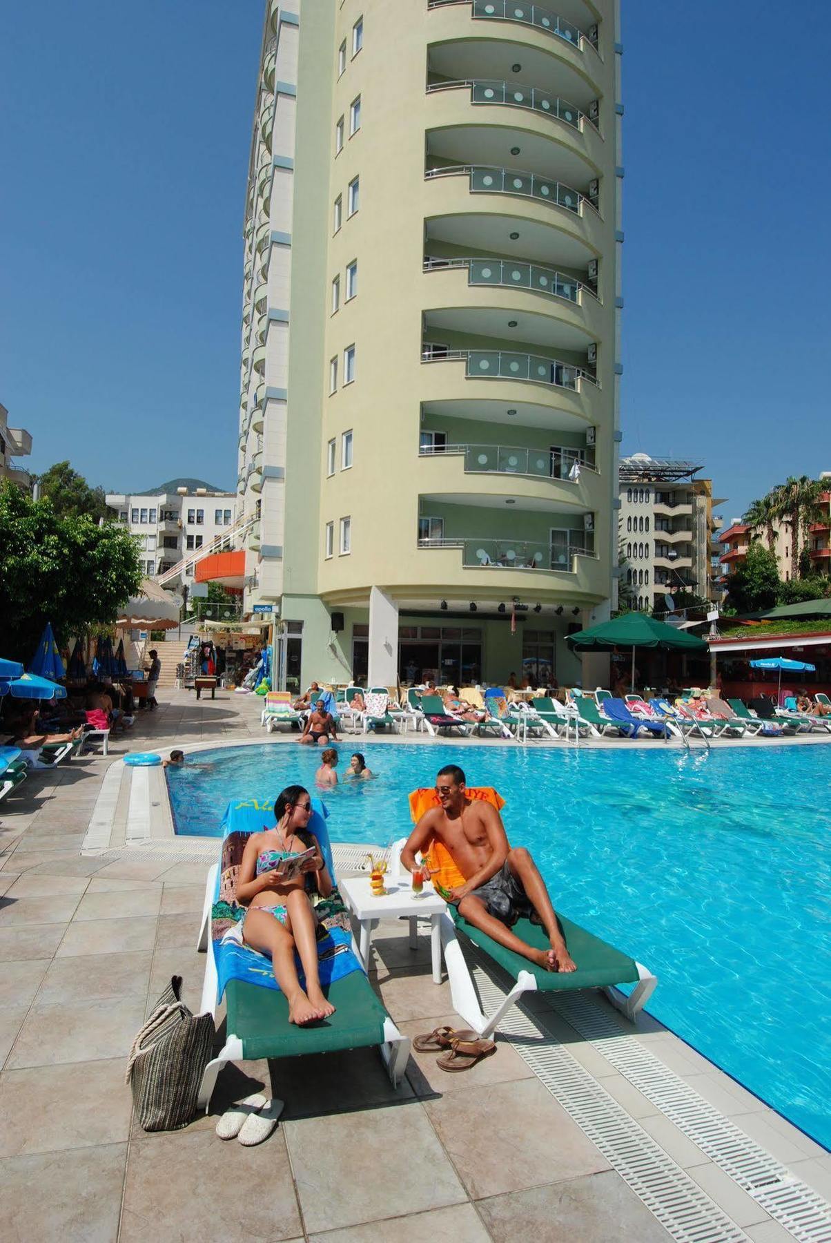 אלאניה Okan Tower Apart Hotel מראה חיצוני תמונה